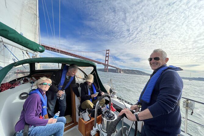 2hr. SUNSET Sailing Experience on San Francisco Bay - The 2-hour route that hits the iconic views without rushing