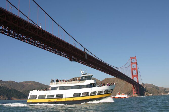 Alcatraz Day Tour and San Francisco Bay Cruise - On-Board Audio via Wi‑Fi: A Nice Way to Pass the Hour