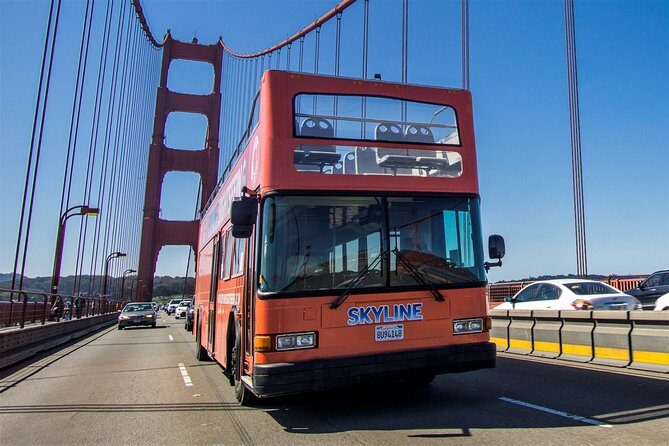 Bus & Boat Adventure - The 1-Hour Bay Cruise: Golden Gate, Alcatraz Views, and Wind-Off Deck Time