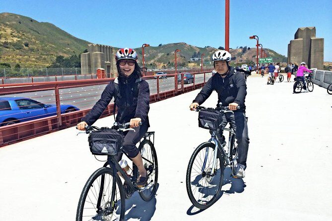 Golden Gate Bridge Bike Rental (Includes Free Helmet & Lock) - What you actually get: helmet, U-lock, and a map that helps