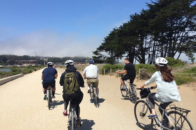 Golden Gate Bridge Bike Rental (Includes Free Helmet & Lock) - Price and value: $36 for a full riding kit