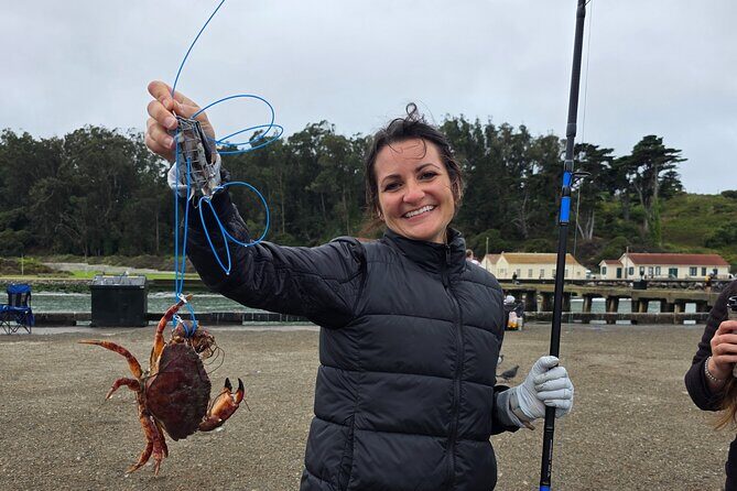 Learn to Catch and Cook Crab under Golden Gate Bridge SF - The 3-Step Learning Curve: Casting Practice to Getting Results