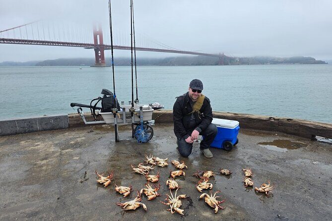 Learn to Catch and Cook Crab under Golden Gate Bridge SF - The Golden Gate Stop: Why the Setting Improves the Whole Class