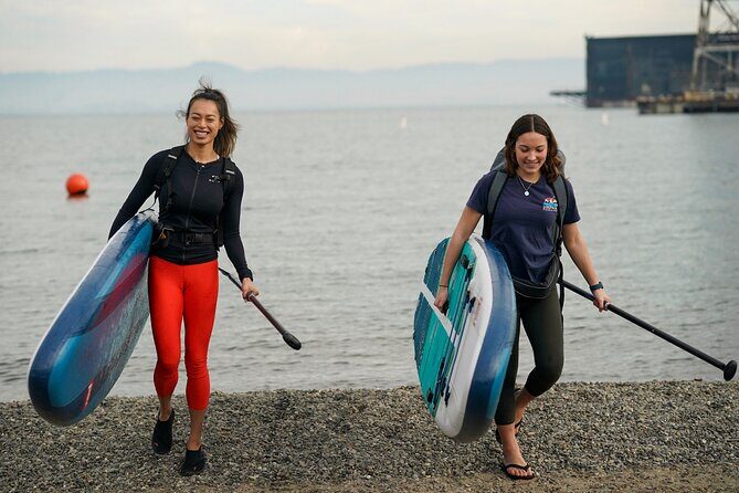 Learn to Paddle Board on the San Francisco Bay! - Crane Cove and Dogpatch: a smart first SUP setting