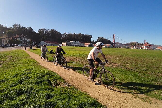 North Beach To Golden Gate Bridge E-Bike Tour - Palace of Fine Arts and the Walt Disney Family Museum stop