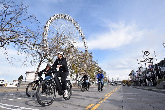 North Beach To Golden Gate Bridge E-Bike Tour - Fort Mason, the coastal path, and marina views that make the effort worth it