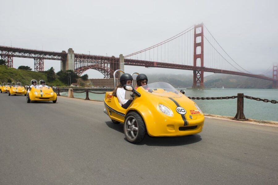 San Francisco: 3-Hour Early Bird GoCar Tour - Ocean Beach and the Presidio: the best kind of break (15 minutes each)