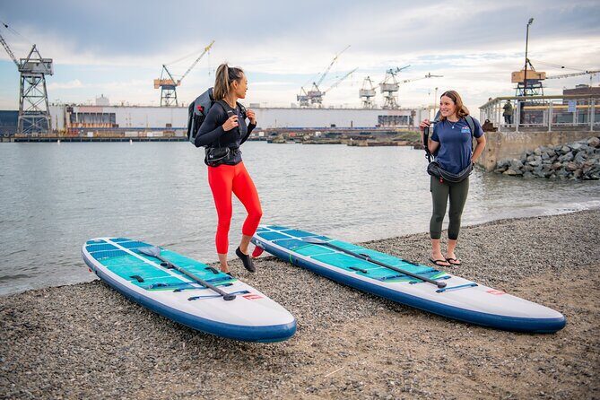 San Francisco Bay Kayak Or Paddle Board Tour - Crane Cove Launch + Dogpatch Energy Before You Paddle