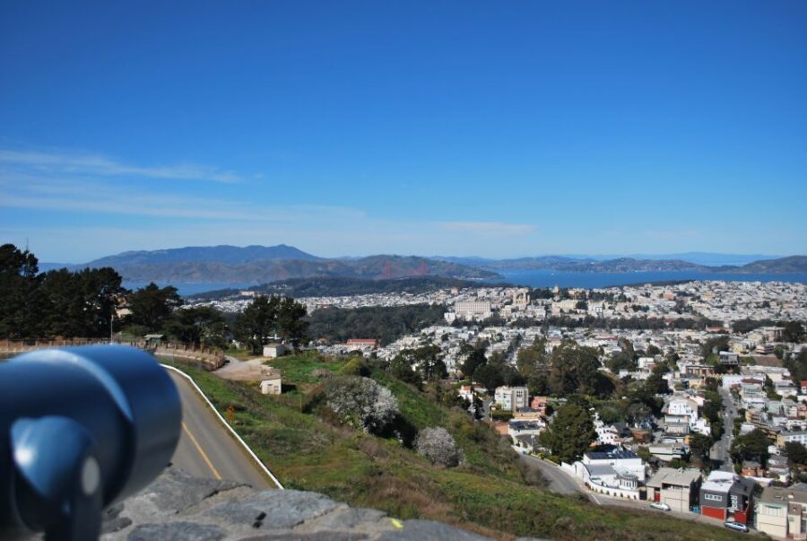 San Francisco: City Tour and Alcatraz Entrance Ticket Combo - Lands End and the ocean: Sutro Baths vibes without the heavy planning