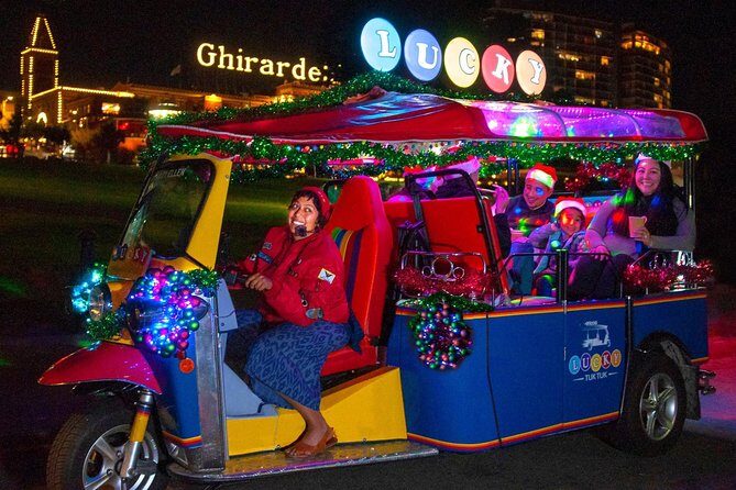 San Francisco Holiday Season Private Tour - Lucky Tuk Tuk - Aquatic Park and the Maritime Side of the City