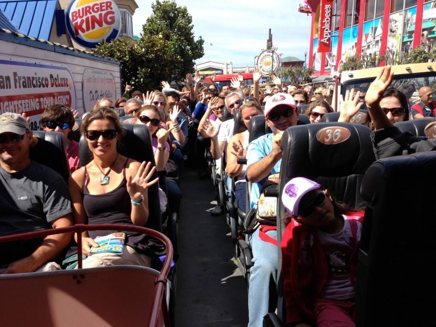 San Francisco: Hop-On Hop-Off Deluxe Bus Tour with 20 Stops - Union Square Start, Taylor Street Backup, and Joining at Any Stop