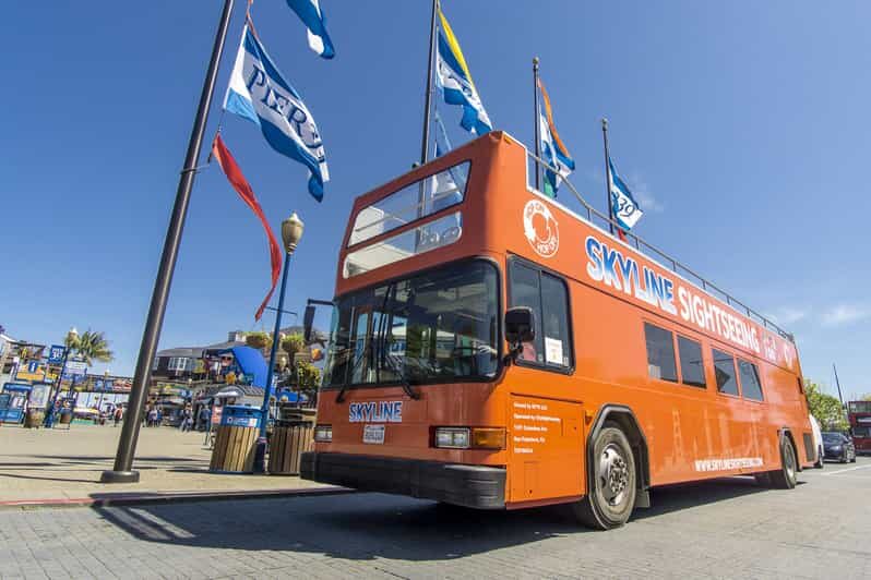 San Francisco: Hop-On Hop-Off Tour with Optional Night Tour - Golden Gate Bridge, Presidio Area, and the Best Big-View Stops
