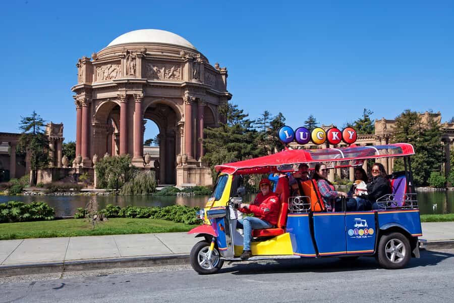 San Francisco: Private Alcatraz & City Tour Combo - Lucky Tuk-Tuk City Tour: What the Ride Feels Like
