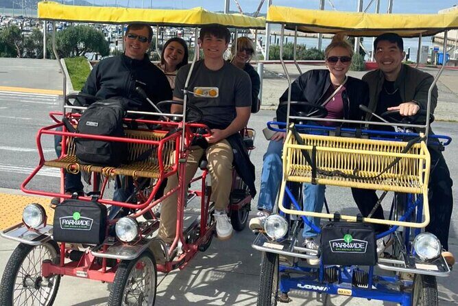 San Francisco: Surrey Ride Along the Scenic Marina Waterfront - Crissy Field, Fort Point, and the waterfront rhythm of the ride
