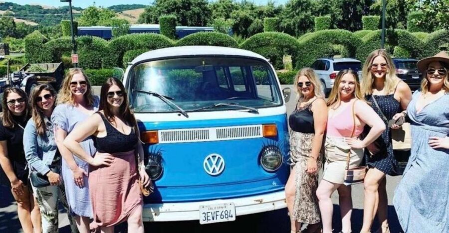 San Fransisco: Vintage VW Bus Wine Country Tour Small Group - Meeting at Fisherman’s Wharf and the Golden Gate Mimosa Moment