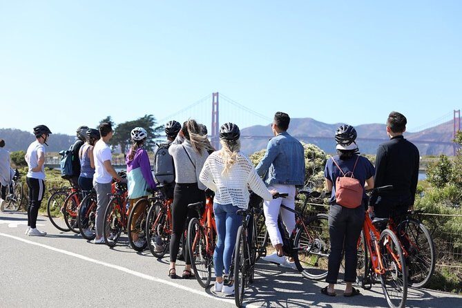 Scenic Golden Gate Bridge to Sausalito Bike Tour - Marina District: where the bike ride starts to feel wide open