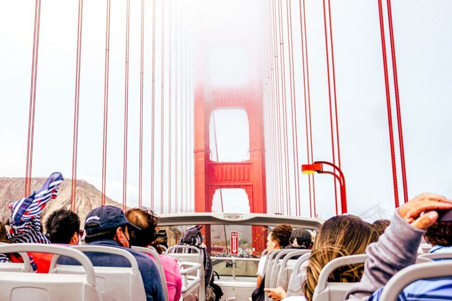 SF: Golden Gate Cruise & Hop-On Hop-Off Bus Tour (Save 15%) - The hop-on hop-off bus: how to see SF without wearing out your shoes